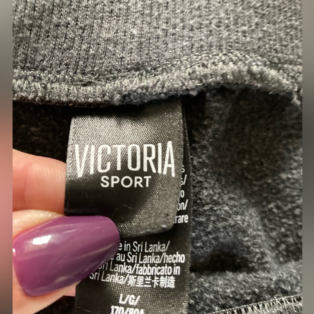 Charcoal Victoria’s Secret joggers size large - Picture 2 of 3